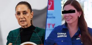 Sheinbaum descarta trasfondo político en detención de Karina Barrón