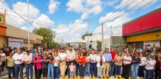 Inauguraron Alcalde y vecinos pavimentación hidráulica de la colonia Revolución Obrera