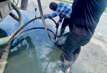 Coordina Carlos Peña Ortiz desazolve de red sanitaria con equipos de Obras Públicas