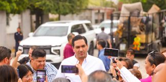 Exhorta Alcalde Carlos Peña Ortiz a evitar tirar basura para prevenir inundaciones