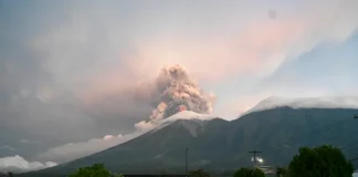 Evacuaciones en el Volcán de Fuego