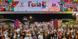Asistió Carlos Peña Ortiz con el Gobernador Américo Villarreal Anaya a la Feria Tamaulipas 2026